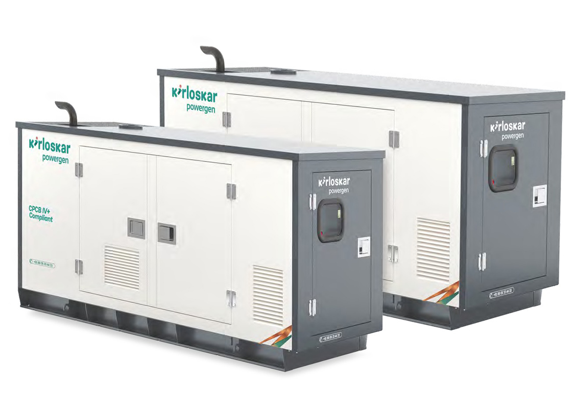 Kirloskar Diesel Generator For Home Application - 7.5 kVA to 20 kVA For Residential Use